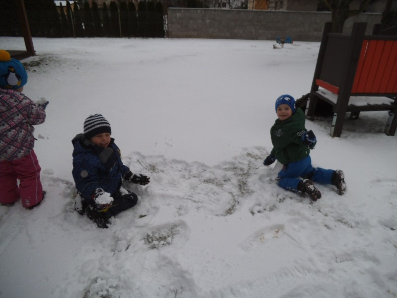 Hrátky na sněhu