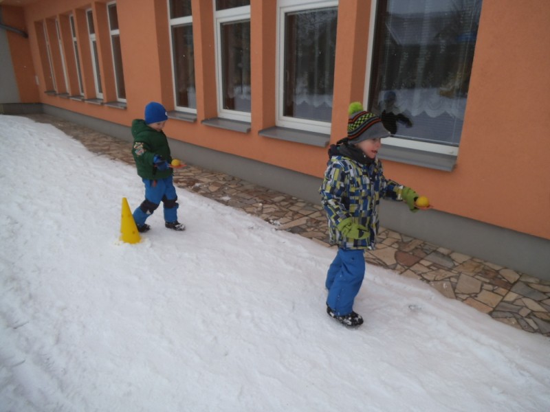 Hrátky na sněhu