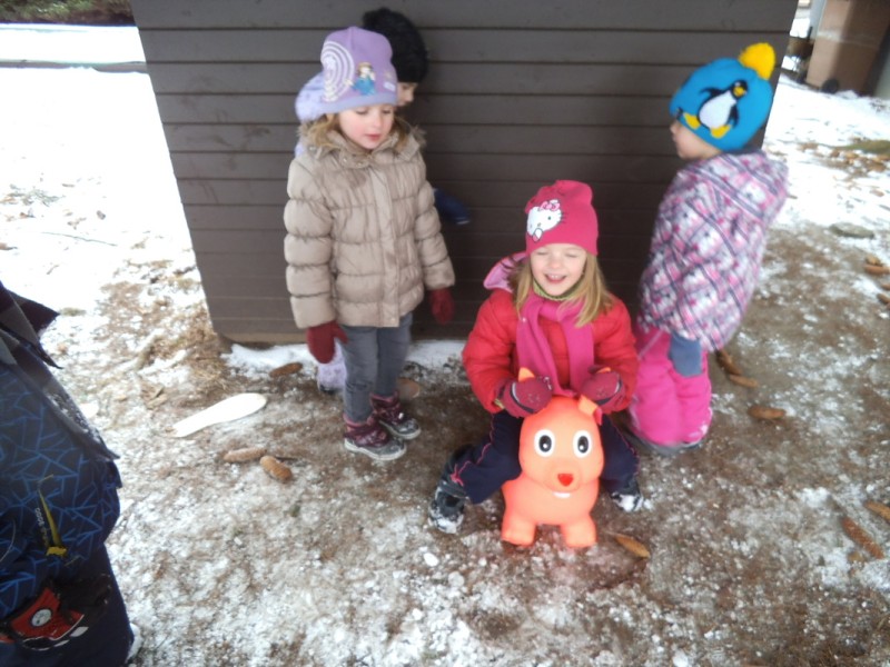 Hrátky na sněhu